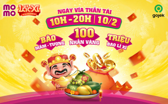 Lắc Xì 2022 gia lộc đầu năm với 100 nhẫn vàng, hàng triệu bao lì xì...