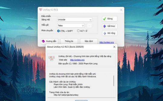 Website Unikey giả mạo bị thu hồi tên miền