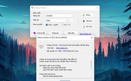 Website Unikey giả mạo bị thu hồi tên miền