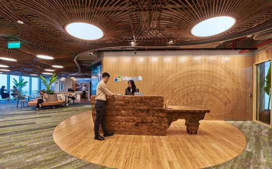 Văn phòng mới của Microsoft tại Hà Nội: Kiến tạo "Mô hình làm việc của tương lai"