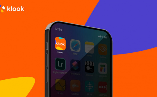 Nền tảng TMĐT Klook nâng cấp bộ nhận diện thương hiệu