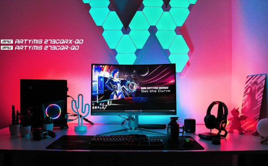 MSI ra mắt hai màn hình chơi game chấm lượng tử