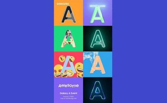 Hãng điện tử Samsung sắp ra mắt dòng điện thoại Galaxy A mới