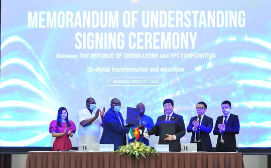 FPT tư vấn chuyển đổi số quốc gia cho Chính phủ Sierra Leone