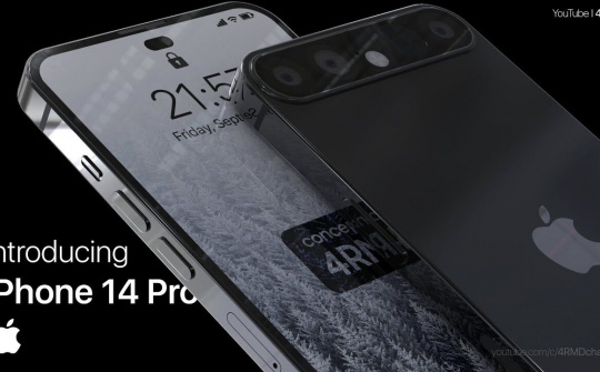 iPhone 14 Pro đẹp mãn nhãn, cụm camera sau phẳng