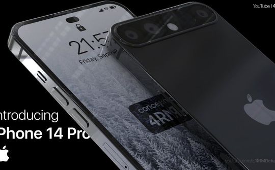 iPhone 14 Pro đẹp mãn nhãn, cụm camera sau phẳng