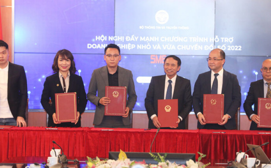 VNPT ký MOU với Bộ TT&TT về hỗ trợ doanh nghiệp SME chuyển đổi số