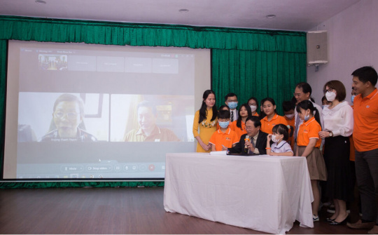 ĐH Phan Châu Trinh dành 200 học bổng ngành sức khỏe cho Trường Hy Vọng