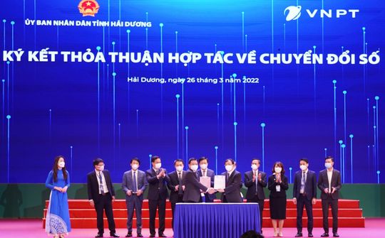 VNPT sát cánh cùng Hải Dương đi trước đón đầu trong chuyển đổi số