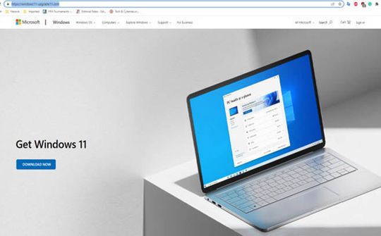Cảnh giác trang web tải xuống Windows 11 giả mạo