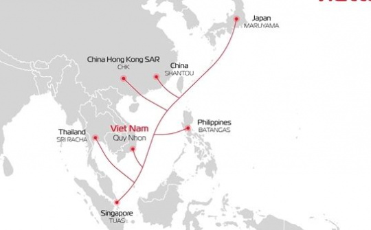 Viettel công bố cập bờ tuyến cáp ADC, băng thông lớn nhất Việt Nam
