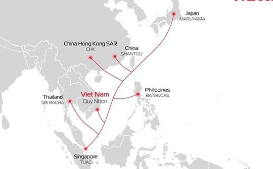 Viettel công bố cập bờ tuyến cáp ADC, băng thông lớn nhất Việt Nam