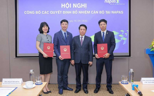 Ngân hàng Nhà nước công bố người đại diện vốn tại Napas