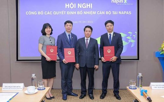 Ngân hàng Nhà nước công bố người đại diện vốn tại Napas