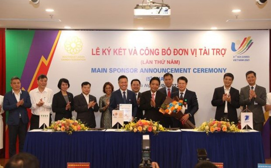 VNPT chính thức trở thành nhà tài trợ kim cương SEA Games 31