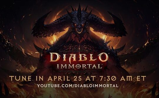 Sự kiện về Diablo Immortal sẽ diễn ra vào ngày 25/4