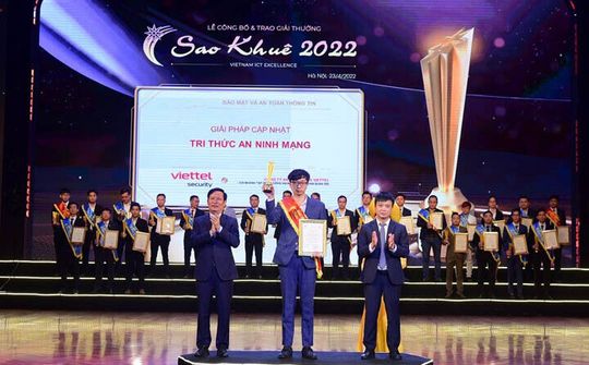 Hệ sinh thái chuyển đổi số giúp Viettel xuất sắc dẫn đầu giải thưởng Sao Khuê 2022