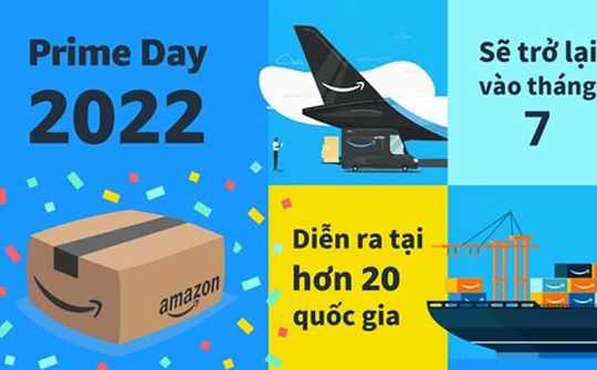 Amazon Prime Day 2022 "có hẹn" với các nhà bán lẻ Việt Nam vào tháng 7 tới