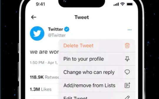 Tính năng chỉnh sửa tweet trên Twitter đã được thử nghiệm