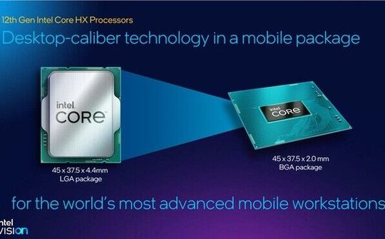 Intel ra mắt CPU thế hệ 12 chuyên cho máy trạm