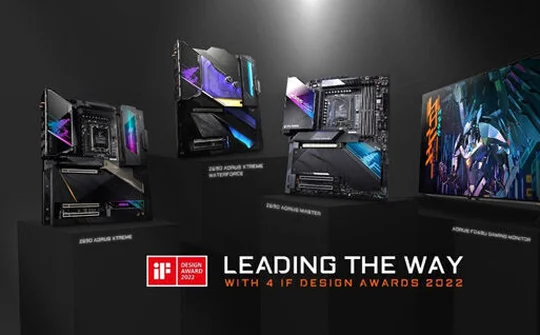 4 giải thưởng! GIGABYTE đại thắng tại iF Design Award 2022