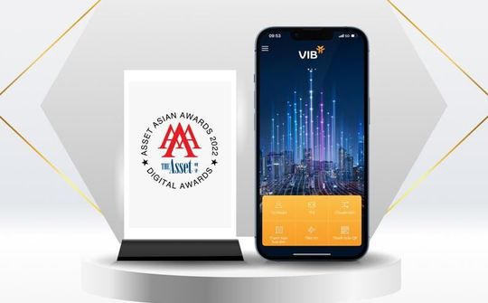 MyVIB được vinh danh là ứng dụng ngân hàng di động tốt nhất Việt Nam