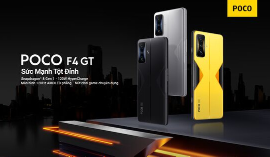 POCO ra mắt smartphone F4 GT, giá từ 15,99 triệu đồng