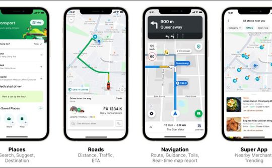 GrabMaps tăng cường sức mạnh của siêu ứng dụng Grab