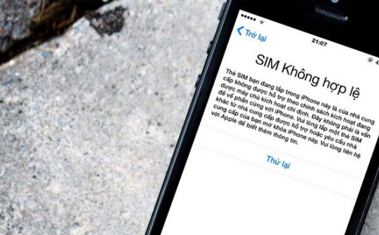 Giá iPhone lock lao dốc vì chưa thể kích hoạt ICCID
