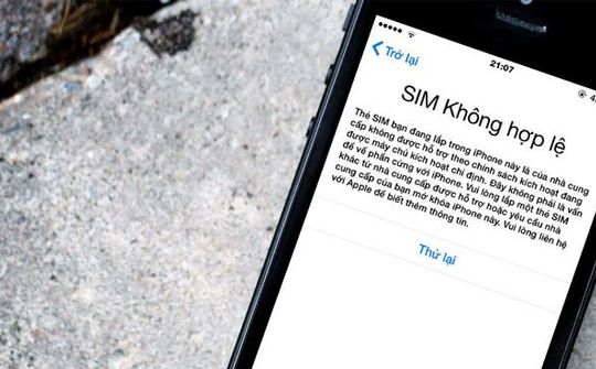 Giá iPhone lock lao dốc vì chưa thể kích hoạt ICCID
