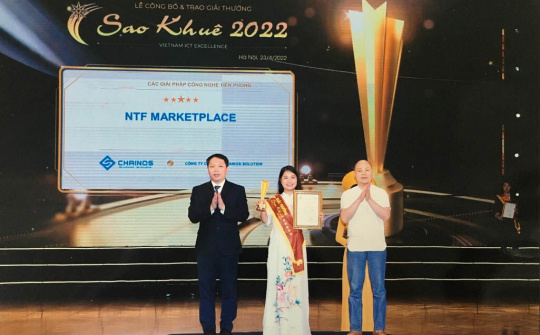 Đề cử NFT Marketplace giảnh giải thưởng Sao Khuê cho thấy tiềm năng phát triển của NFT tại Việt Nam