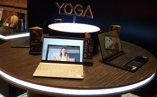 Lenovo ra mắt bộ sưu tập laptop Yoga cao cấp mới, giúp người dùng thăng hoa theo cách của mình