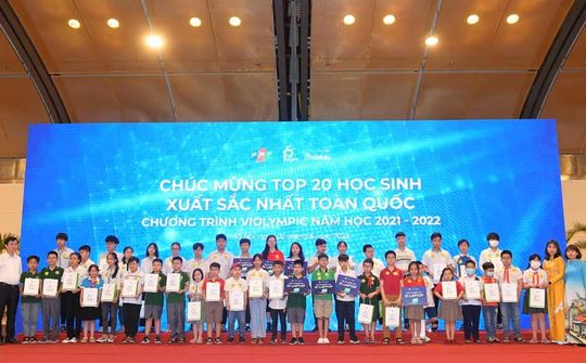 Hơn 7.400 học sinh đoạt giải quốc gia Violympic 2021 – 2022