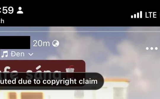 Facebook gặp lỗi bản quyền âm nhạc trên Story?