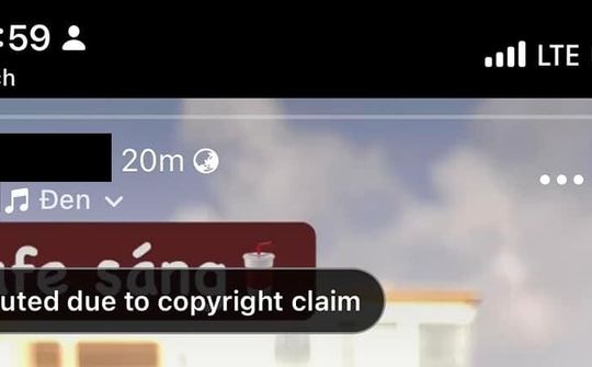 Facebook gặp lỗi bản quyền âm nhạc trên Story?