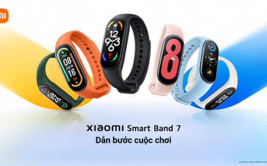 Xiaomi Smart Band 7 lên kệ tại Việt Nam, giá 1.290.000 đồng