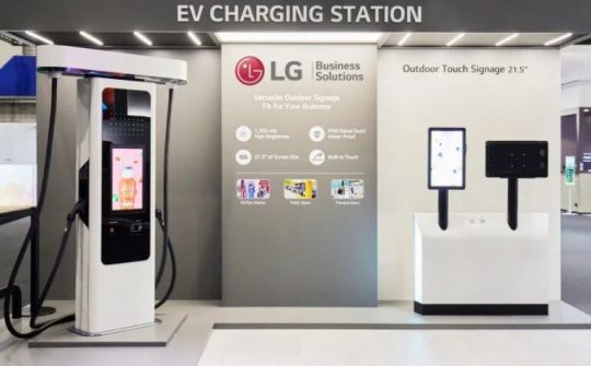 LG lấn sân lĩnh vực kinh doanh sạc xe điện