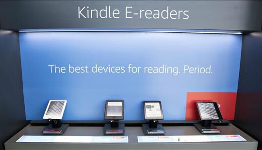Amazon sẽ đóng các cửa hàng sách điện tử Kindle tại Trung Quốc vào năm sau