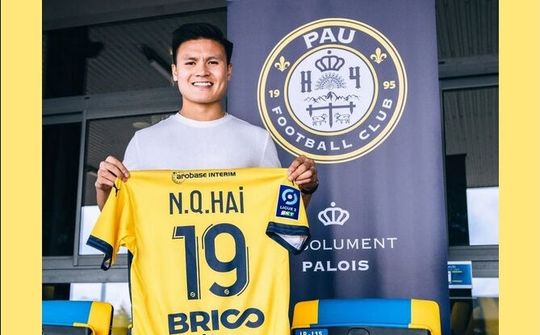 Số người theo dõi fanpage Pau FC tăng gấp 11 lần nhờ Quang Hải