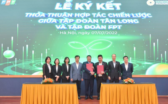 Tân Long và FPT hợp tác trên hành trình nông nghiệp số, phát triển bền vững