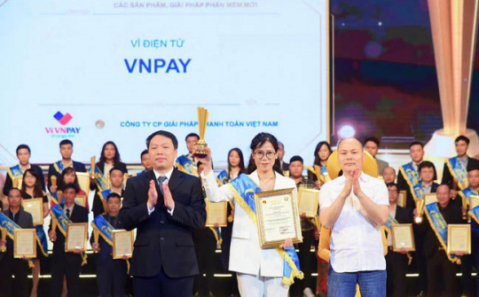 Ví VNPAY khẳng định vị thế "ví điện tử gia đình hàng đầu" tại Sao Khuê 2022