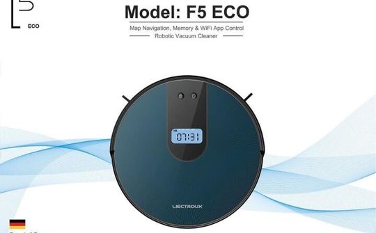 Robot hút bụi Liectroux F5 Eco chính thức có mặt tại Việt Nam