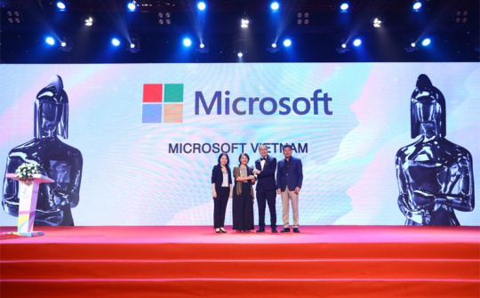 Microsoft Việt Nam được vinh danh “Nơi làm việc tốt nhất khu vực châu Á năm 2022”