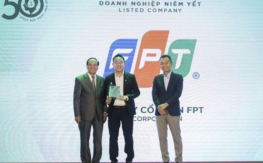 FPT được vinh danh trong top doanh nghiệp phát triển bền vững 2022