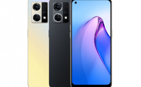 Oppo ra mắt smartphone Reno8 4G, giá gần 8 triệu đồng