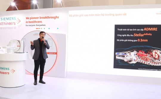 Hệ thống chụp cắt lớp vi tính ứng dụng AI mới SOMATOM X.cite ra mắt tại Việt Nam