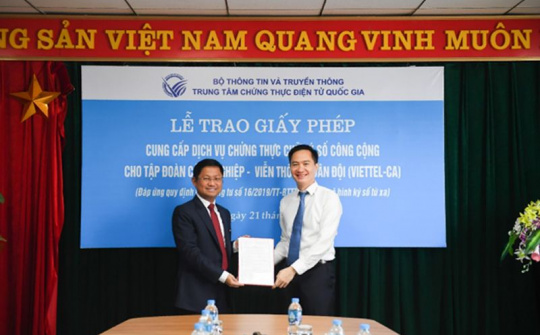 Dịch vụ chữ ký số từ xa MySign chính thức được cấp phép