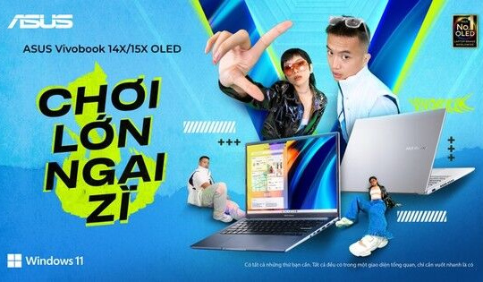 ASUS ra mắt bộ đôi laptop Vivobook 14X và 15X OLED