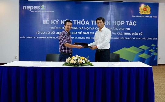 Napas và Trung tâm dữ liệu dân cư ký hợp tác