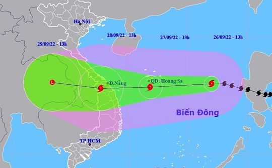 Tin khẩn về bão Noru được cập nhật qua tài khoản Zalo các tỉnh miền Trung